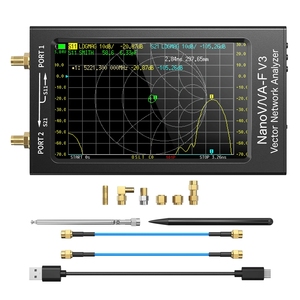 Original nanovna-f V3 1mhz-6ghz Vna Analisador de Rede Vetorial Portátil Para Antena Mf/hf/vhf/uhf/shf