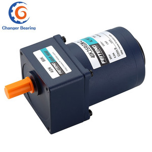 AC hız kontrolü DİŞLİ Motor tek fazlı 110v/220v 6W ~ 200W AC tahrik motoru DİŞLİ Motor hız kontrol cihazı ile - Product Image 2