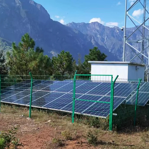 并网关闭10KW-20K-30KW-40KW-50KW混合太阳能系统，带分体式逆变器AC110V AC220V AC380，适用于BTS - Product Image 1