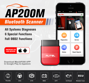 For <strong>Autel</strong> AP200M Bt Diagnostic Scanner Obd2 Scanner Auto <strong>Code</strong> <strong>Reader</strong> Full System Diagnostic Tool - Product Image 6