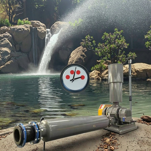 5hp Biogas Industriële Luchtcompressor Vacuümpomp Wortels Blower Voor Aquacultuur Vis Garnalen Vijver Kweek Beluchting - Product Image 1