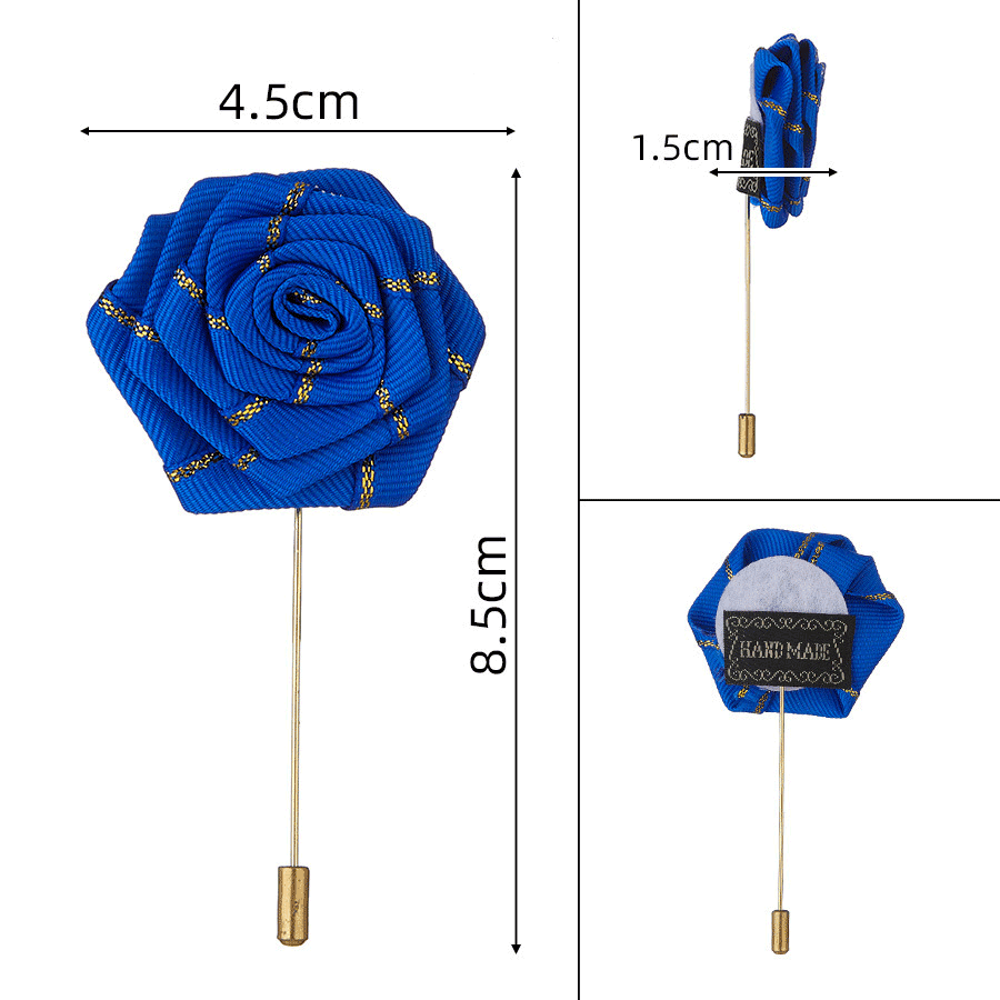 Blue corsage