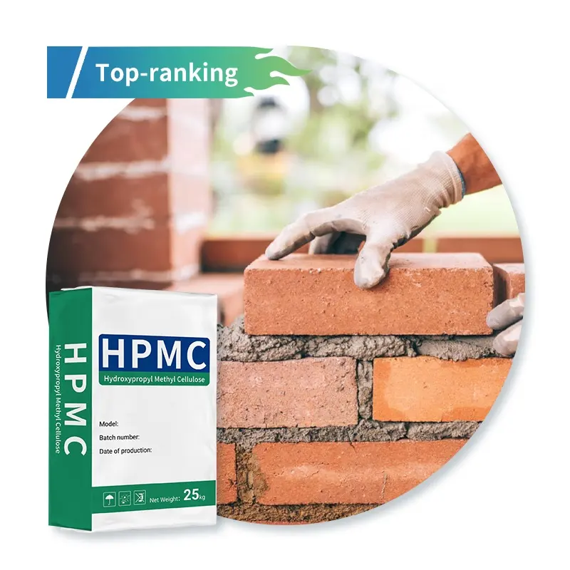 Chine fournisseur de haute qualité HPMC hydroxypropylméthylcellulose épaississant de ciment HPMC cellulose pour les produits chimiques de construction