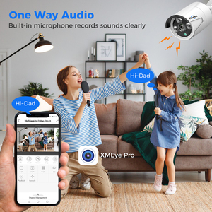 5MP Detección de movimiento Audio Alarma Poe CCTV Cámara Detección de rostro Poe Cámara IP - Product Image 2