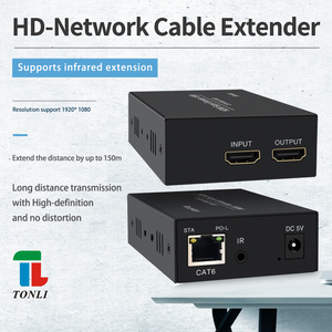 HDMI 150mエクステンダー用IRエクステンション機能とループ出力ビデオスプリッター & コンバータ製品 - Product Image 2