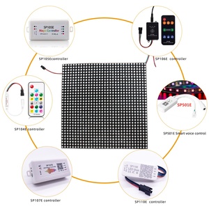 Ws2812b DC5V Adressierbares Led panel Digital programmier bares Display Licht LED Panel Matrix