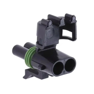 Conector eléctrico a prueba de agua, hembra de 2,5mm, 2 pines, macho y hembra, inyector delphi para motocicleta, zócalo 1215792 para GM - Product Image 2