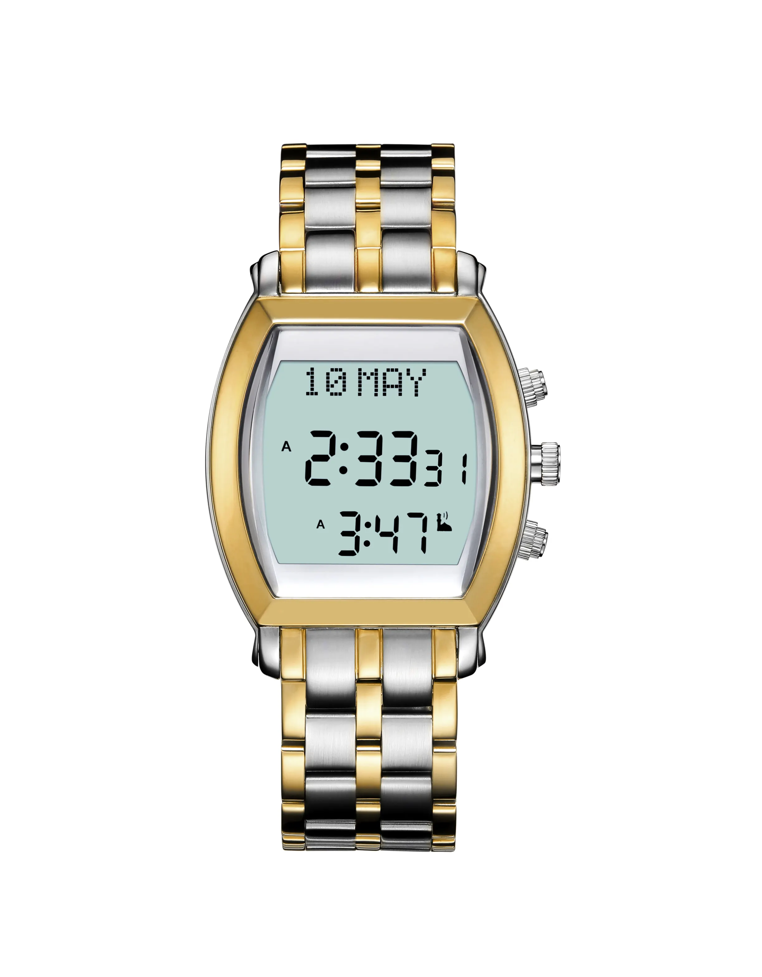 Gold and silver and white inner