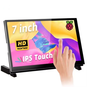Raspberry Pi 7 Zoll IPS 1024*600 LCD-Anzeige modul Kapazitiver Touchscreen mit Lautsprechern - Product Image 1
