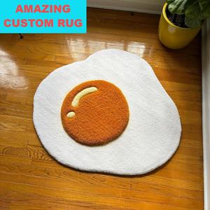 Low MOQ Custom Design 100% Handmade Tufted Cotton Backing Rug Very Soft for Wholesale Drop Shipping Best Quality Rugs
