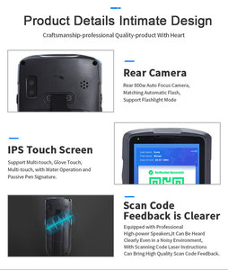 <strong>Android</strong> Barcode <strong>Scanner</strong> With Pistol Grip <strong>Handheld</strong> <strong>PDA</strong> 1D 2D <strong>Qr</strong> Barcode <strong>Scanner</strong> - Product Image 4