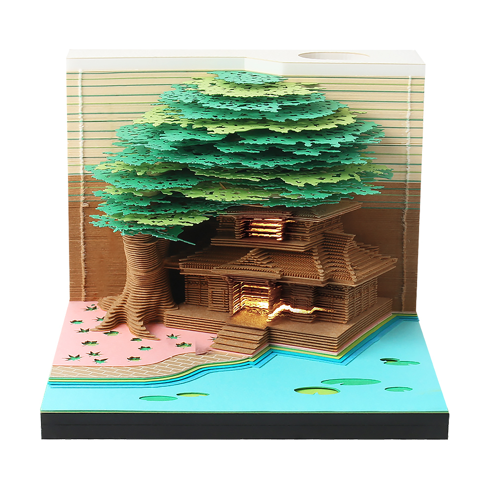 Vert - Cabane dans les arbres