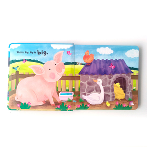 新款彩色专业印刷大猪仔猪板书幼儿教育学习儿童读物 - Product Image 2