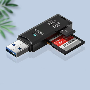 热卖二合一读卡器USB 2.0 USB 3.0 SD tf卡读卡器 - Product Image 3