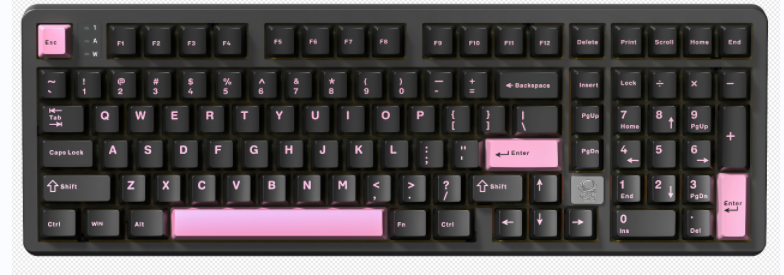 Black-pink