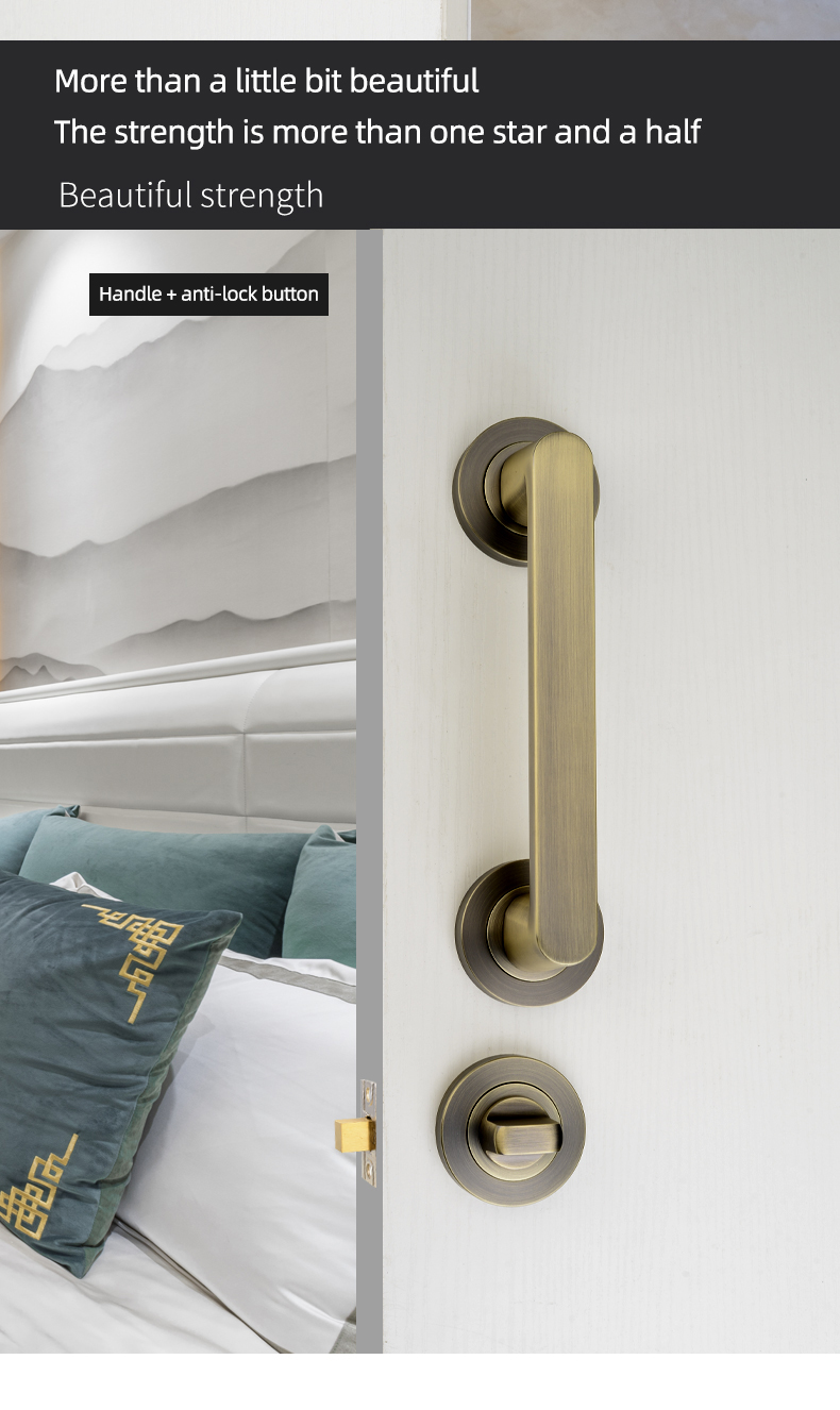 Professional Manufacturer Black Door Handle Zinc Alloy Mortise Lever Door Handle Lock For Indoor