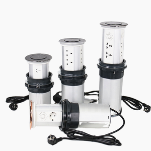 WIFI <strong>Remote</strong> Control Wireless Charging EU/US/<strong>AU</strong>/UK/<strong>AU</strong> Power Outlet Waterproof Pop up Tower Socket Table Smart Home with Speaker - Product Image 5