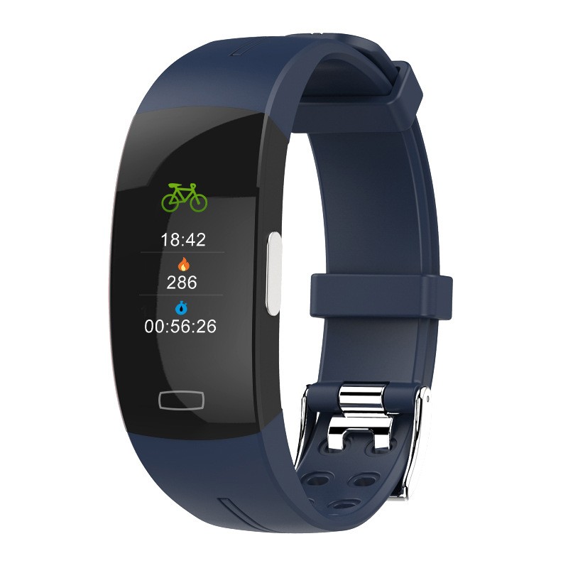 Bracelet noir + bleu pur