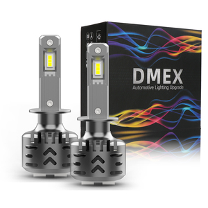 ชุดไฟหน้า LED แบบไร้สาย DMEX,หลอดไฟหน้ารถยนต์60W 8400LM H4 LED Canbus ปี6000 - Product Image 4
