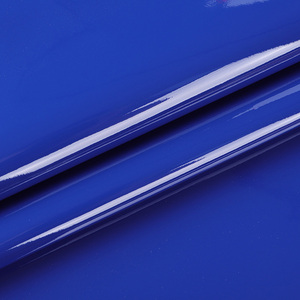 Роскошная искусственная кожаная ткань черная кожаная Ткань зеркальная металлическая искусственная виниловая искусственная кожа - Product Image 3