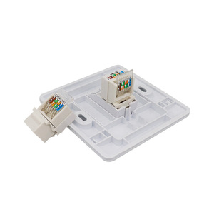 Módulo Cat6 8p8c Rj45 Cat6 Utp Rj45 Conector trapezoidal hembra Utp de 180 grados para panel de conexión - Product Image 3