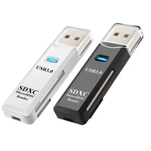 适用于SDHC SDXC微型TF SD适配器OTG SD/TF跨闪存卡的超高速2合1 USB 3.0读卡器，适用于Mac10 Win7/8/xp/vista - Product Image 3