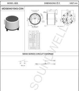Multi-funzionale Smart LED modulo di visualizzazione Encoder sensore di movimento rotatorio per il rilevamento della posizione - Product Image 3