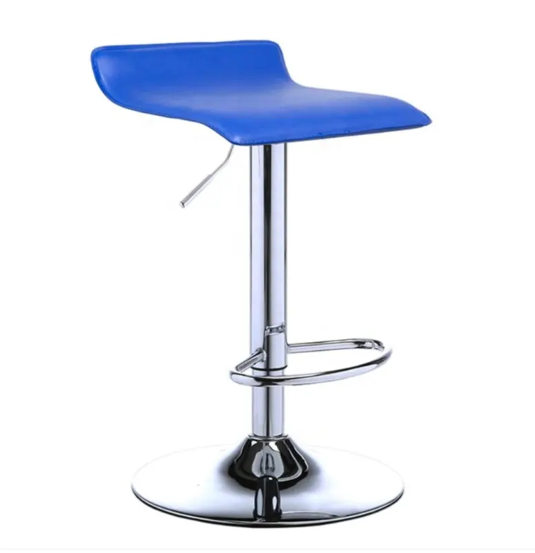 WSF 4002 sgabelli da Bar girevoli con sollevamento a Gas sedia da Bar regolabile in altezza sgabello da colazione da cucina sedia da pranzo sedile in PU con Base cromata