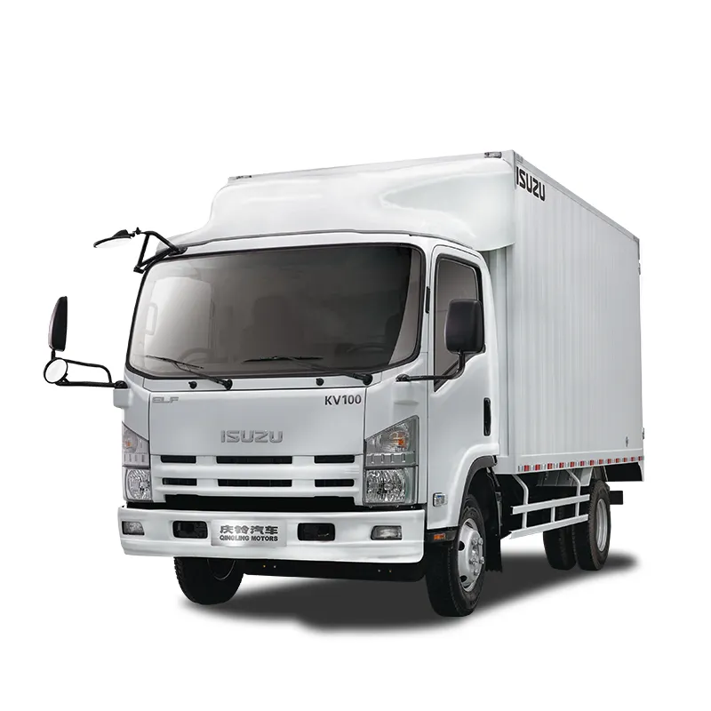 ISUZU yeni ticari araç 100p kapalı kasa kamyonlar isuzu NKR van kamyon satılık