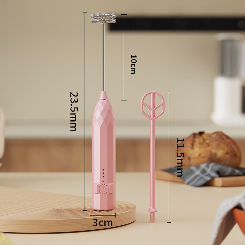 Batterie 500 rose-abs+acier inoxydable
