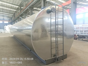 50 Tons Horizontal <strong>Asphalt</strong> Bitumen Storage <strong>Tank</strong> Carbon Steel with Pump-for Road Construction