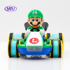 2.4GHz Full <strong>Function</strong> Radio Control Cartoon Mario Luigi Action <strong>Car</strong> with Light and Sound <strong>Rc</strong> Toy Figure Anime - Product Image 5