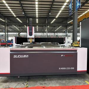 Macchina da taglio Laser SUDA F6000-6000W Laser portatile in fibra per lavori di produzione di installazione in loco