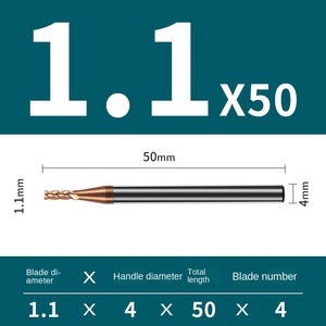 55 Degree Tungsten Steel Flat <strong>Cutter</strong> 4-Edge Decimal Point Milling <strong>Cutter</strong> Carbide Coated End Mill for CNC Machining - Product Image 6