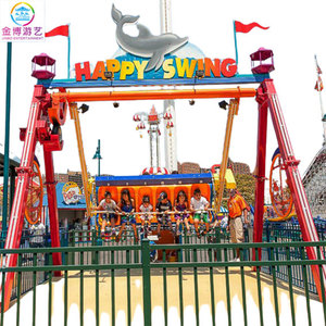 Mesin vui chơi giải trí Rides đôi tay Spinner con lắc con Lắc đồng hồ phần Swing xoay chuyển động cho vườn để bán - Product Image 2