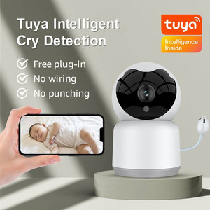 Tuya กล้อง4MP ไวไฟสำหรับเด็กทารก, กล้องติดตามอุณหภูมิและความชื้นอัตโนมัติแบบสองทิศทาง - Product Image 6