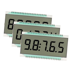 Custom Monochrome Positive 5 Digit <strong>LCD</strong> <strong>Display</strong> <strong>Modules</strong> SJXDGN043 Static State Segmented Application with Wide Temperature Range - Product Image 1
