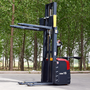 Apilador eléctrico para carga y descarga de almacén, elevador de plataforma de grúa, venta directa de fábrica, certificación CE - Product Image 4