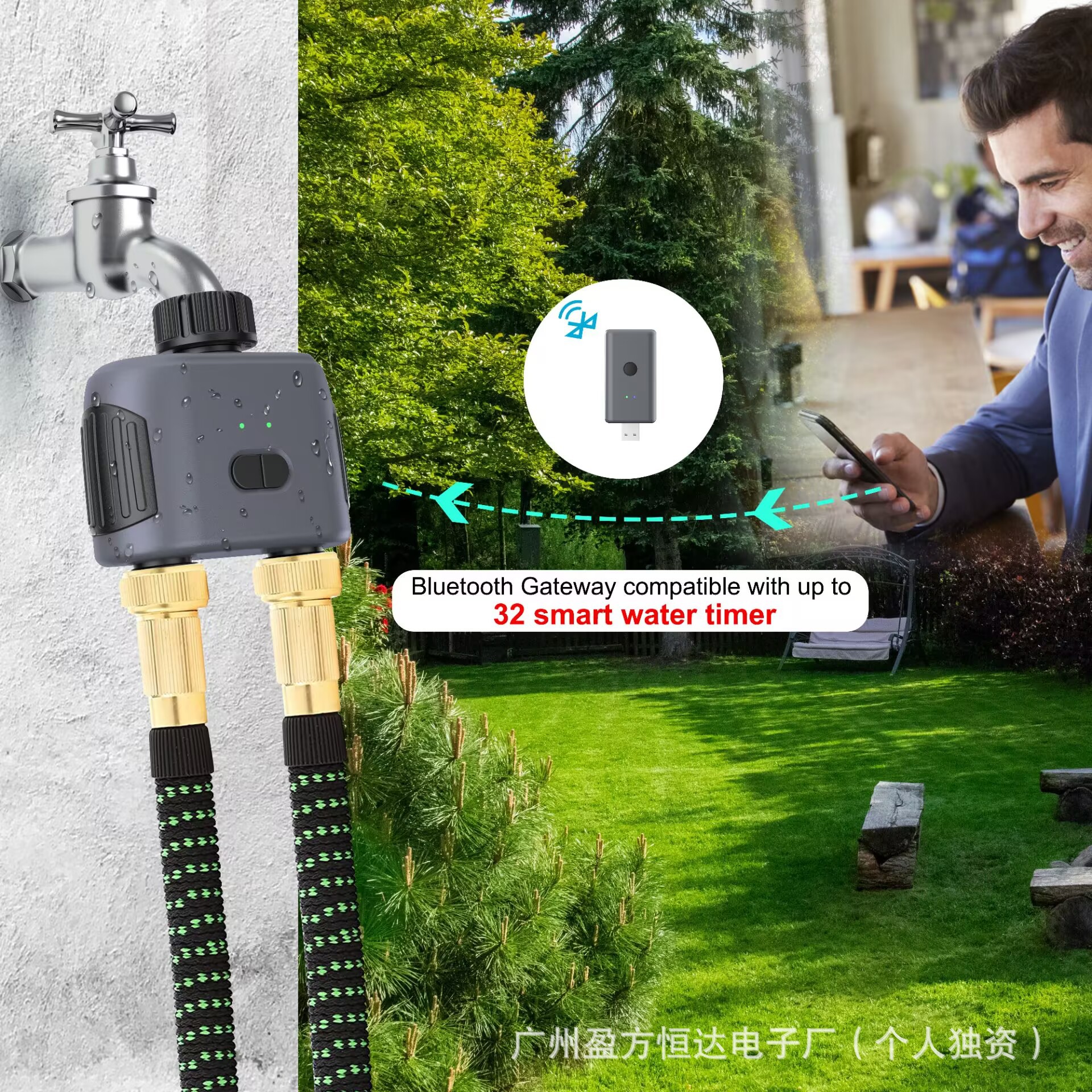 Rosca BSP 3/4” Imperial + Gateway