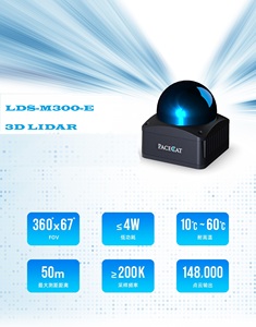 Sensor TOF LiDAR de 360 °, escaneo 3D de reflexión difusa de ° para SLAM AGV Drones, automatización, almacenamiento, seguridad, escáner LIDAR - Product Image 4