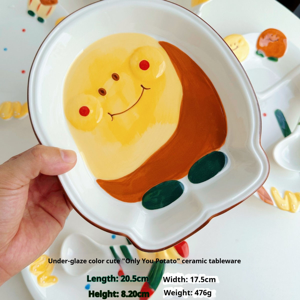 Plaque de coiffage blanche de 8 pouces (40 pièces/boîte)