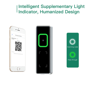 Metal Waterproof RG45 Biometric Access Control System Smart QR Code Scanner Remotely Controlled by APP Free <strong>Software</strong> <strong>Program</strong> - Product Image 4