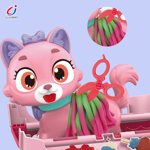 קליפת chengji קליפת חימר משחק אמנות יצירתי חתול רופא סט ילדים צעצוע ילדים פלסטלינה