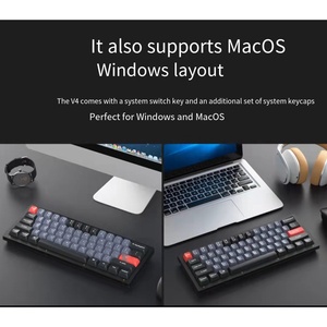 Keychron V4 <strong>Keyboard</strong> 60% Mini Wired QMK/VIA Mechanical <strong>Keyboard</strong> <strong>Custom</strong> Gaming <strong>Keyboard</strong> - Product Image 6