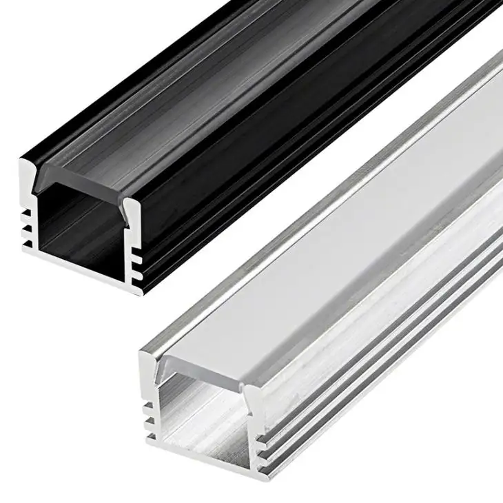Profili a canale a u in alluminio estruso profili a led in alluminio