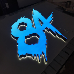 Ngoài trời LED kênh thư dấu hiệu 3D mặt thắp sáng và trở lại thắp sáng dấu hiệu điện tử tùy chỉnh LED sáng thư ký - Product Image 6