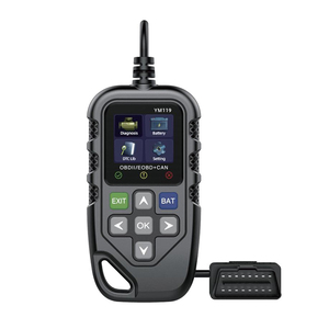 YM119 OBD II-Scanner Fehler codes diagnostizieren und löschen, bis zu 88 Echtzeit-PCM-Daten streams lesen - Product Image 1