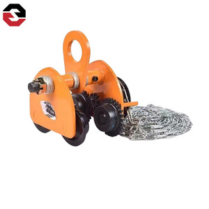 0.5-10ton vinç dişli arabası manuel kiriş el çekme arabası el işletilen manuel düz arabası - Product Image 6