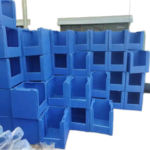 Nhà Máy Tốt Nhất Giá Bền Poly coroplast Stackable Nhựa Kho Quần Áo Chọn Thùng Lưu Trữ PP Sóng Corflute Hộp - Product Image 4