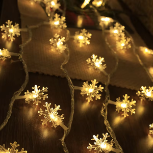 Venta al por mayor IP44 LED Navidad cadena de luces cobre multimodo 8 modos interior/exterior impermeable decoraciones estrella efecto intermitente - Product Image 6